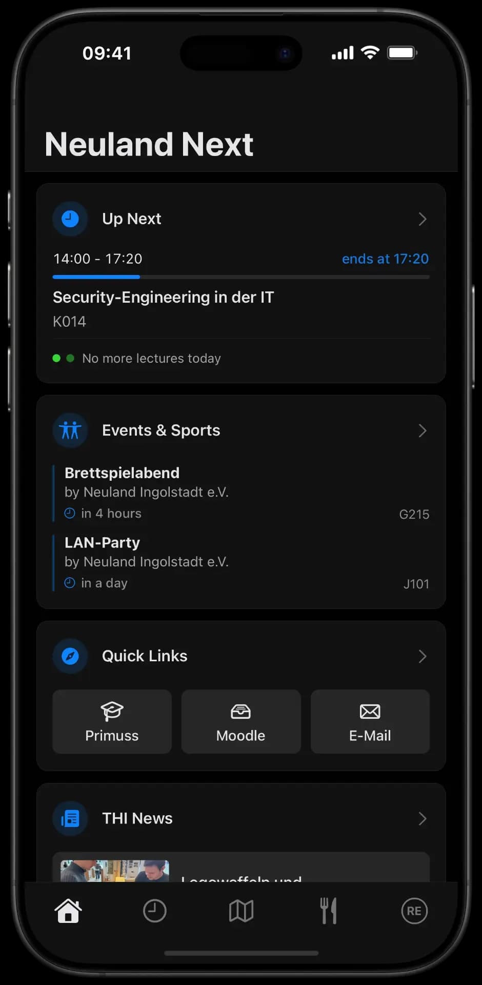 Neuland Next Dashboard